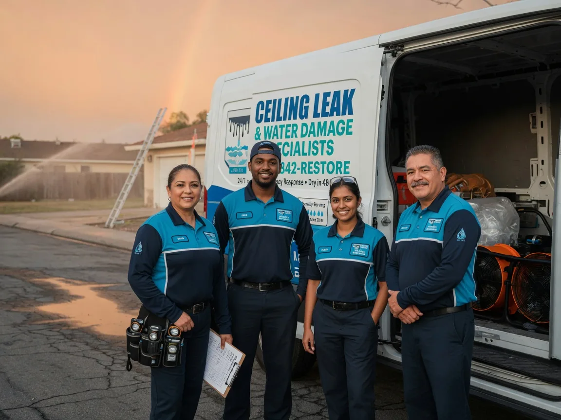 Ceiling Leak Cleanup company in Gilbertville, MA